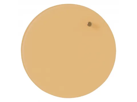 Glasmagneetbord Naga rond 25cm sahara