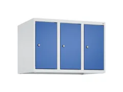 opzetkast,v. locker,3vak.,vak B 250mm,HxBxD 500x750x500mm,vleugeldeur