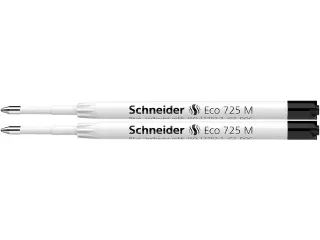 Balpenvulling Schneider Eco zwart 2 stuks op blister - 3