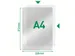 Insteekmap L-map Leitz 4106 Premium A4 0.15mm Helder Pvc Transparant