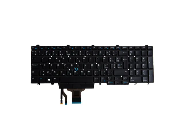 Origin Storage KB-TJN20, Clavier, Tchèque, Clavier backlight, DELL, D