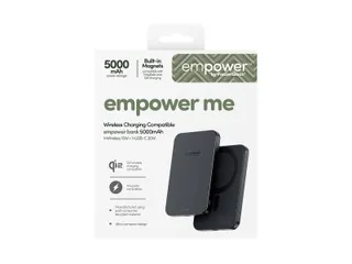 PanzerGlass empower by empower Bank | 5000mAh | Space Black, - 1