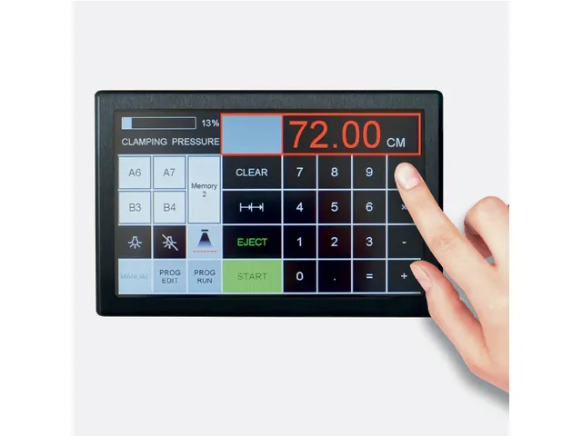 Stapelsnijmachine Ideal 7260 72cm Luchttafel Hydraulisch met onderstel