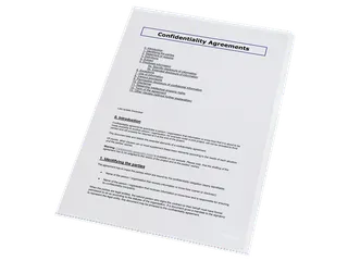 L-map Esselte Standaard A4 Pp Transparant 0.11mm - 7
