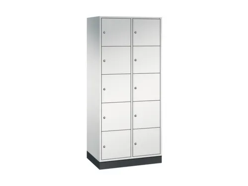 grootvolume-lockersysteem,RAL 7035,HxBxD 1950x820x500mm,2x5vakken