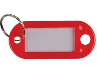 Sleutelhanger Pak Van 10 Stuks Rood - 2