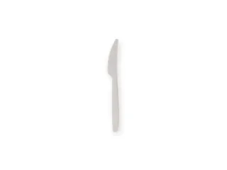 Mes IEZZY herbruikbaar PP 185mm 50 stuks Wit - 1