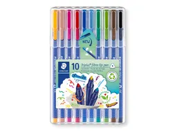 Kleurstift Staedtler 323 Triplus color à 10 stuks assorti