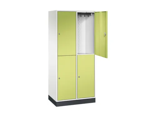 grootvolume garderobekast,HxBxD 1950x820x500mm,2x2vak.,vak B 360mm