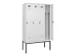 locker voor scheiding van kleding,HxBxD 2120x1200x500mm,4vak