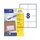 Etiket Avery Zweckform 3660-200 97x67.7mm wit 1600stuks
