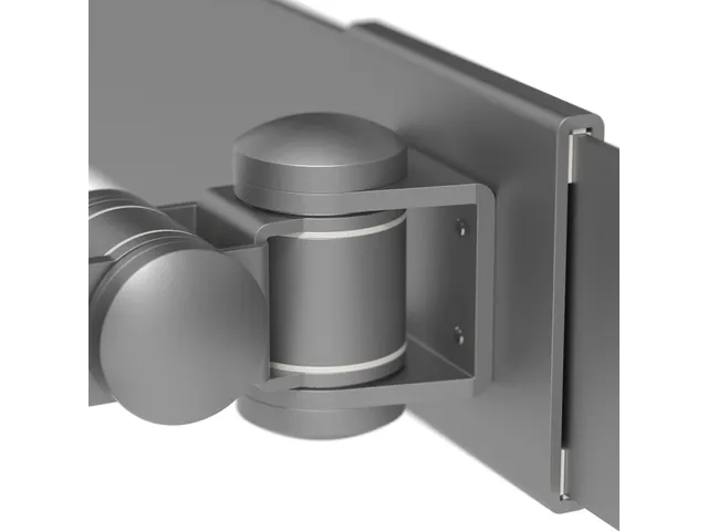 Bras support 1 écran Rail Viewmate Style 132 Argent