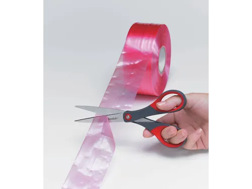 Schaar Scotch 18cm precision rood blister