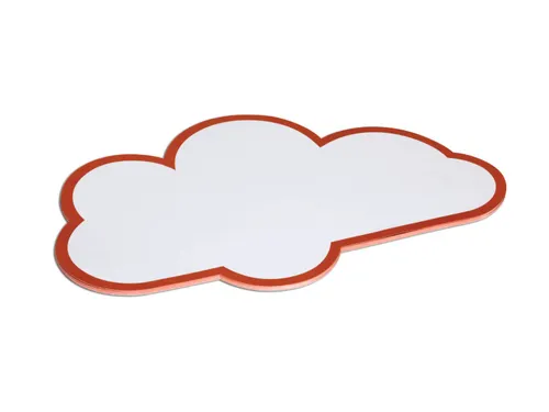 Workshopkaarten MAUL wolk 27x43cm wit 20 stuks