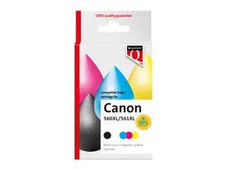 Inktcartridge Quantore alternatief tbv Canon PG560XL CL561XL zwart+kl - 2