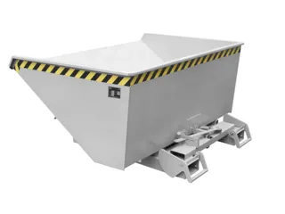 kiepbak,HxLxB 865x1485x1570mm,0,9m³,draagverm. 1000kg,verzinkt - 1