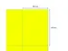 Etiket 105x148mm Fluor Geel 100 Vel