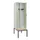locker met bank,voor scheiding van kleding,HxBxD 2120x600x815mm,2vak