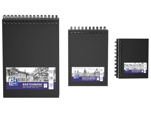Schetsboek Oxford A4 50vel 100gr spiraal