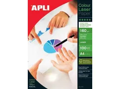 Apli Colour Laser Paper Papier A4 van 160 Gram