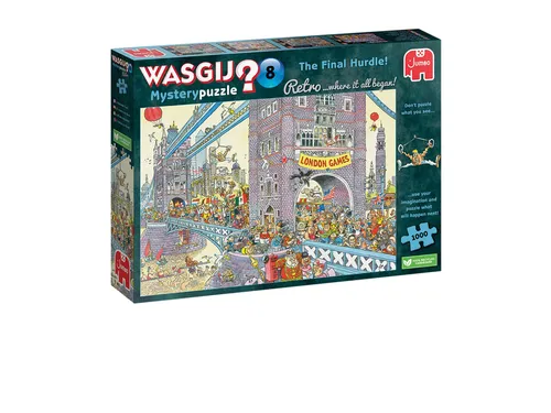 Wasgij Retro Mystery 8 De laatste horde! 1000 stukjes