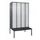 locker voor scheiding van kleding,HxBxD 2120x1200x815mm,4vak