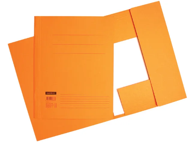 Dossiermap Quantore Folio 300 Gram Oranje