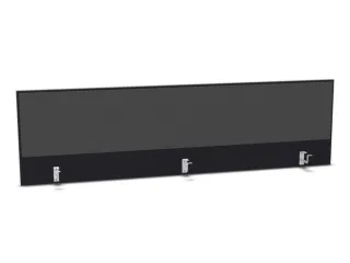 opzetpaneel bureau aanbouw achter CC-zwart BN8010-antraciet 2000mm - 1