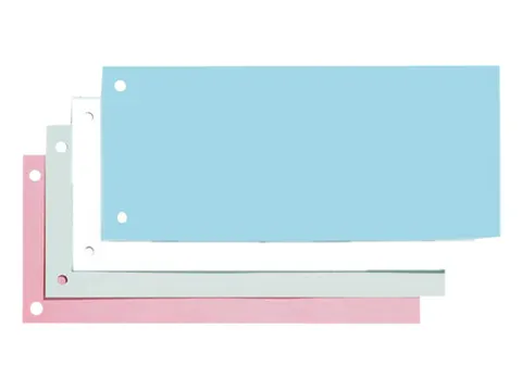 Scheidingsstrook Oxford smal 240x105mm 190gr assorti