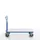 kopwandwagen,draagverm. 500kg,laadvl. LxB 1200x800mm,houtplaat,1wand