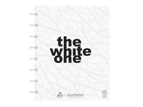 Schrift Adoc Recycled A5 blanco 144 pagina's 80gr wit