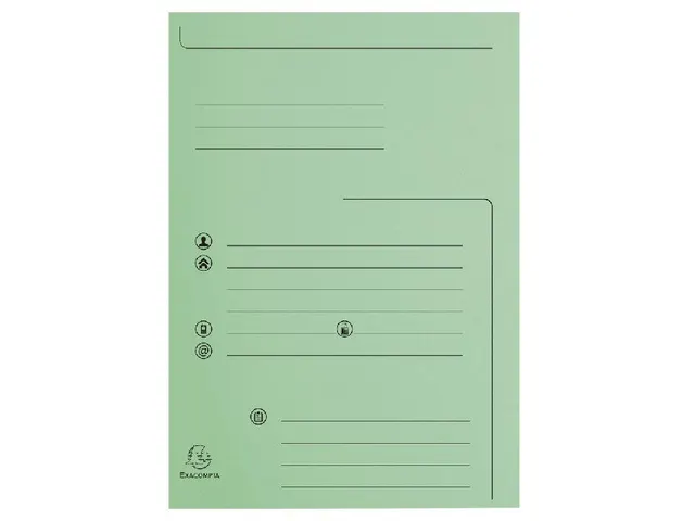 Pk25 Map bedrukt SUP ER 210 2 klep groen