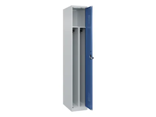locker voor scheiding van kleding,HxBxD 1850x300x500mm,1vak