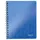 Notitieboek Leitz WOW A5 spiraal PP lijn blauw