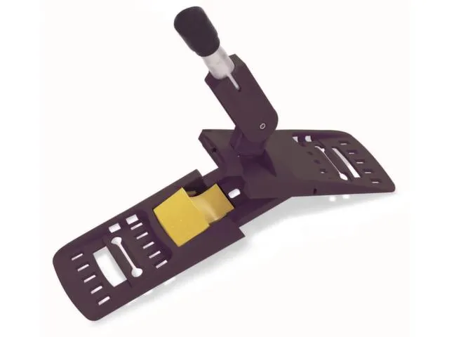 Mophouder,B 500mm,kunststof,zwart,v. brede mop