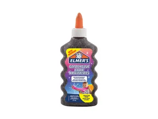Kinderlijm Elmer's glitter zwart - 1