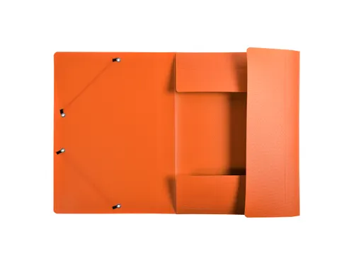 Elastomap A4 3 Kleppen Polypropyleen 5/10de Assorti