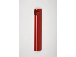Wandasbak 3.5 liter Hxbxd 550x110x74mm Ral3000 Rood Staal - 2