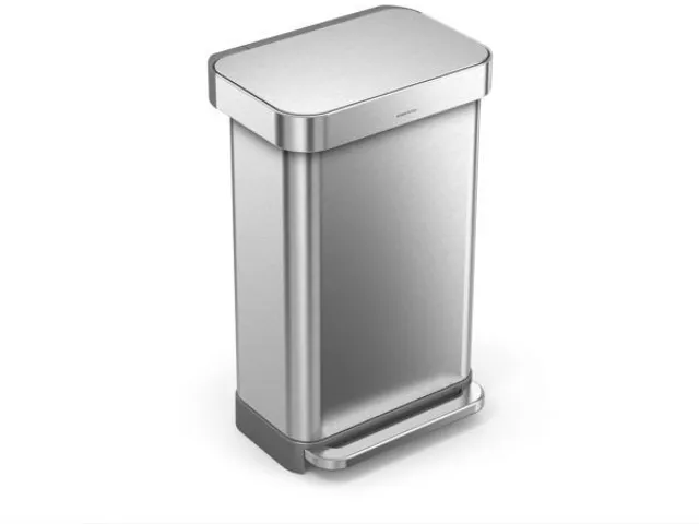 Afvalemmer Liner Pocket 45 Liter Zilver