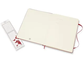 Notitieboek Moleskine XL 190x250mm lijn hard cover scarlet red - 5