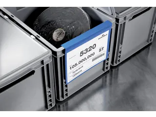 Documenthoes Durable met vouw A5 liggend blauw 50 stuks - 4