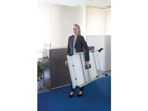 Verrijdbare flipover MAULpro Vierpoot Gelakt staal