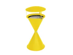 Zandasbak Geel HxØ 960x440mm Overkapping Ketting En Hangslot