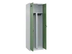 PBM-locker,HxBxD 1850x600x500mm,2vak,vak B 300mm,draaigrendel
