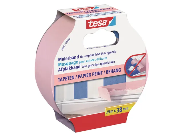 Afplaktape Tesa Precision 38mmx25m sensitive