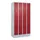 dubbeldekse locker,HxBxD 1950x1000x500mm,4x2vak.,vak B 250mm