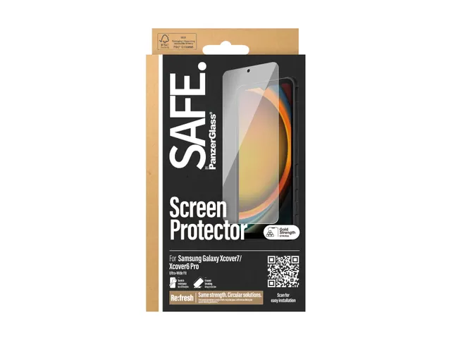 PanzerGlass SAFE. by Samsung Xcover 7 UWF*BULK - You probably know the