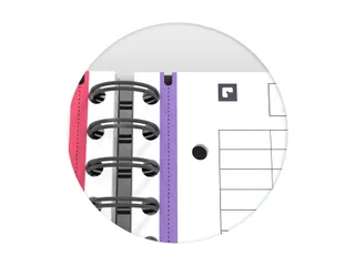 Projectboek Oxford Essentials A4+ 120vel assorti - 20