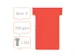 Planbord T-kaart Nobo nr 2 48mm rood