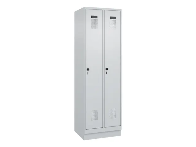 locker voor scheiding van kleding,HxBxD 1950x600x500mm,2vak
